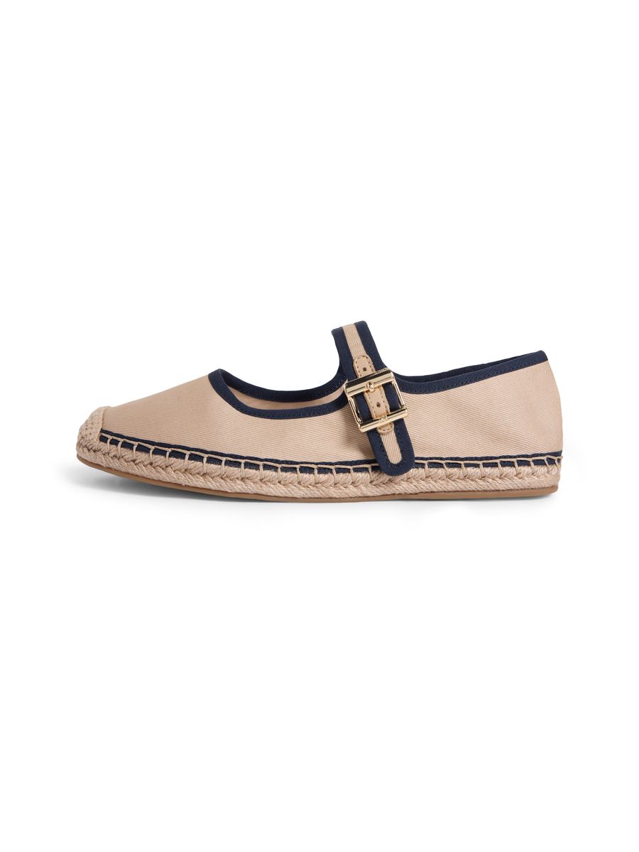 Mary Jane Espadrilles mit Schnalle