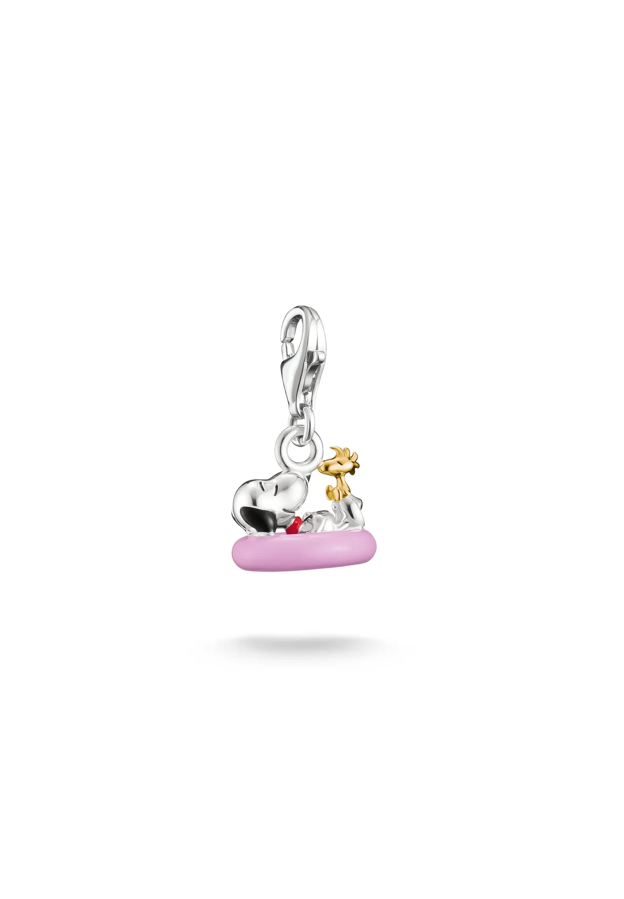 Snoopy und Woodstock Schwimmring Charm