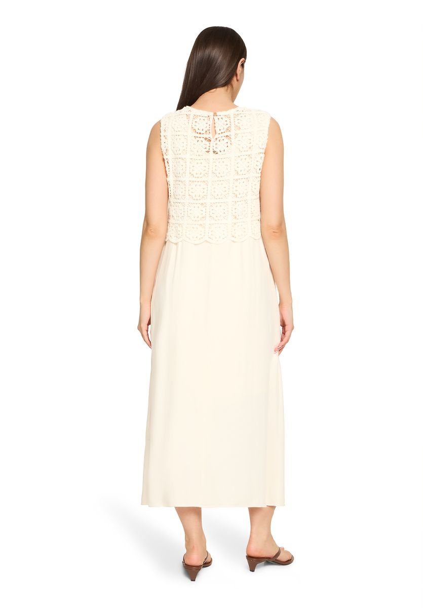 Elegantes Midikleid mit Häkel-Spitze
