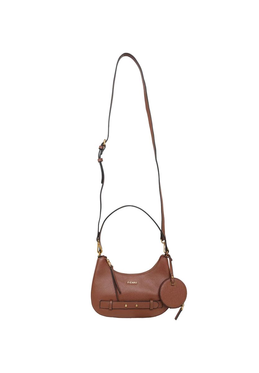 Halbmond Schultertasche mit Münztäschchen