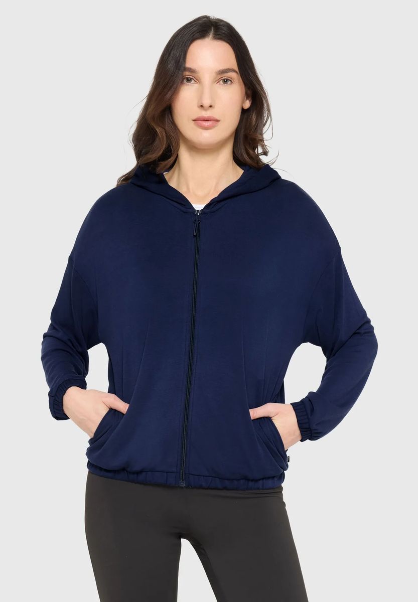 Schnelltrocknende Trainingsjacke mit Kapuze