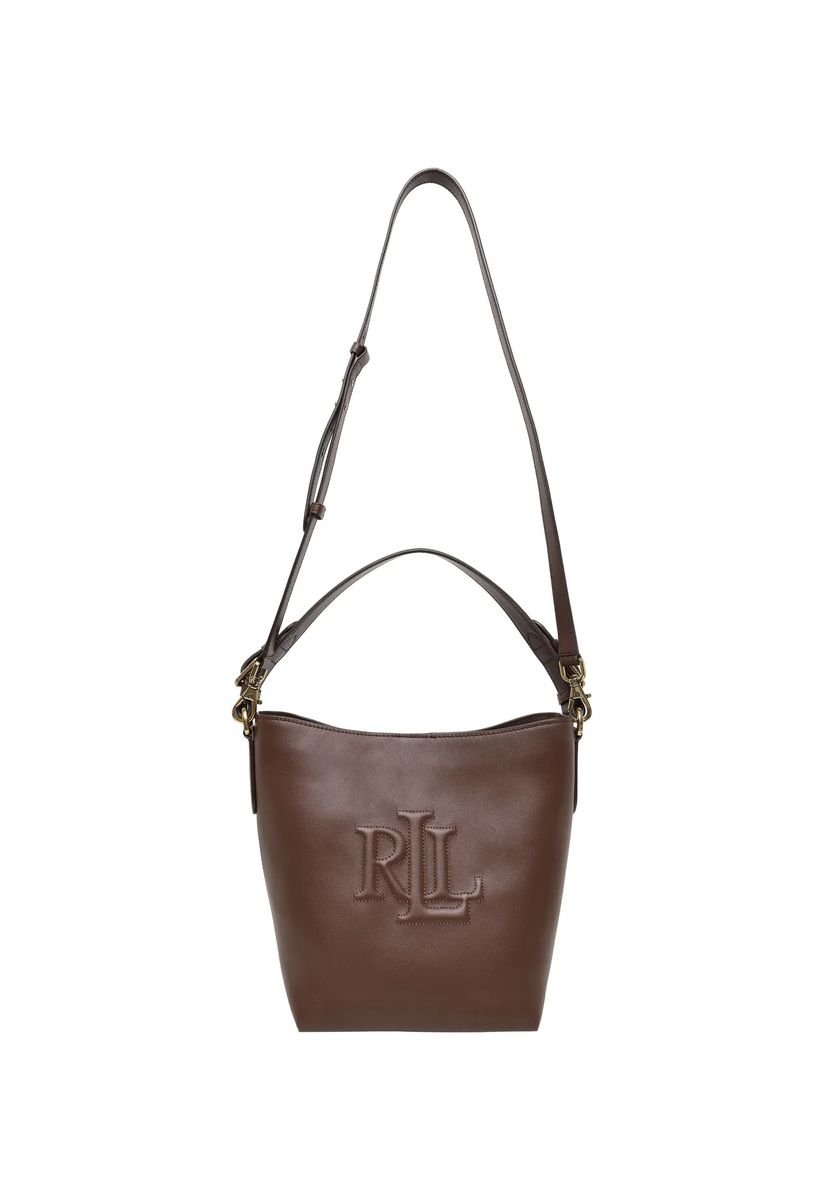 Beuteltasche aus geprägtem Leder