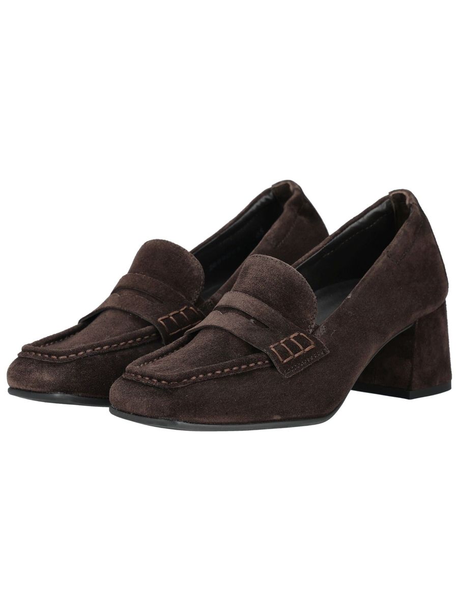 Eleganter Penny-Loafer mit Blockabsatz