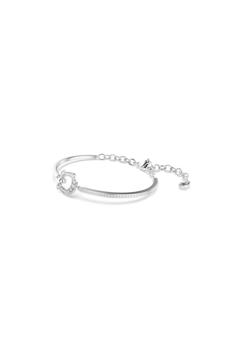 Armreif mit Hufeisen-Charm und Kristall-Pavé