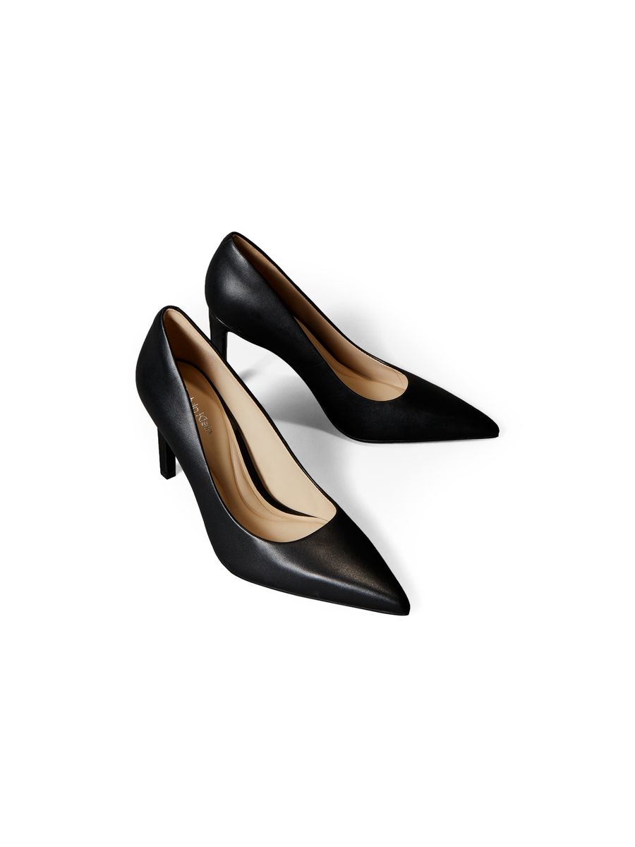 Elegante spitze Leder-Pumps