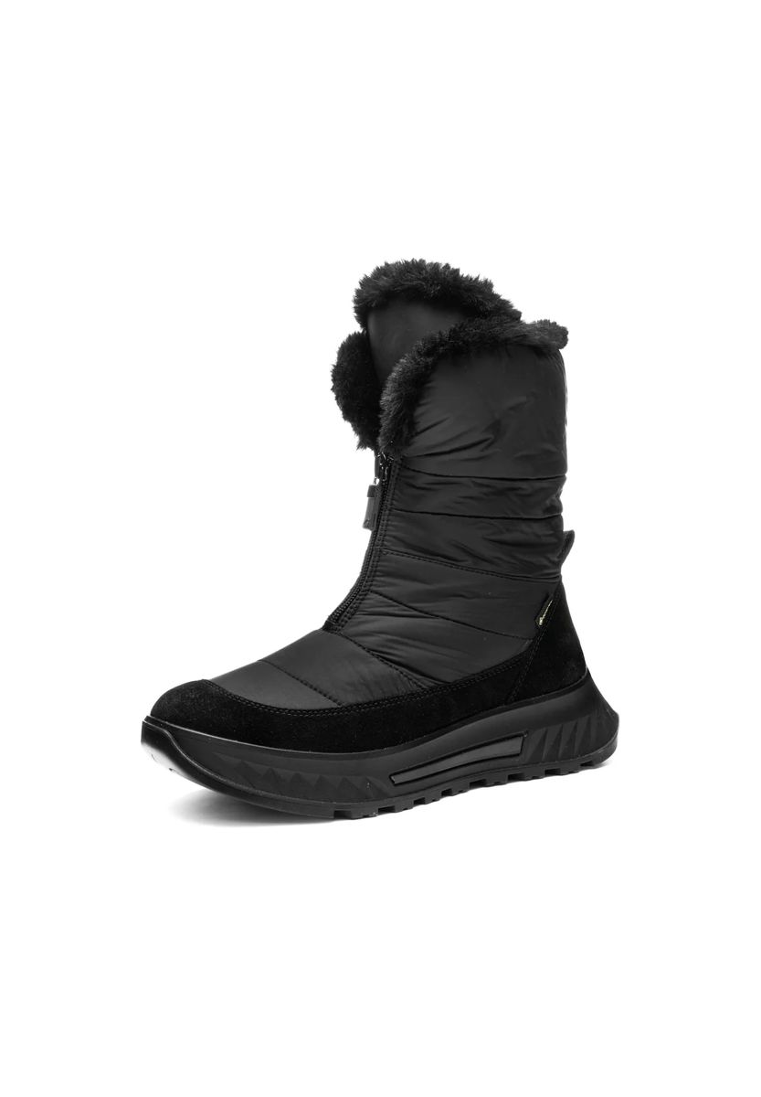Gesteppte Winterstiefel mit Kunstfellfutter