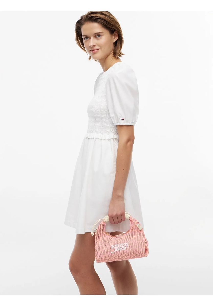 Mini-Tote mit Mesh-Design