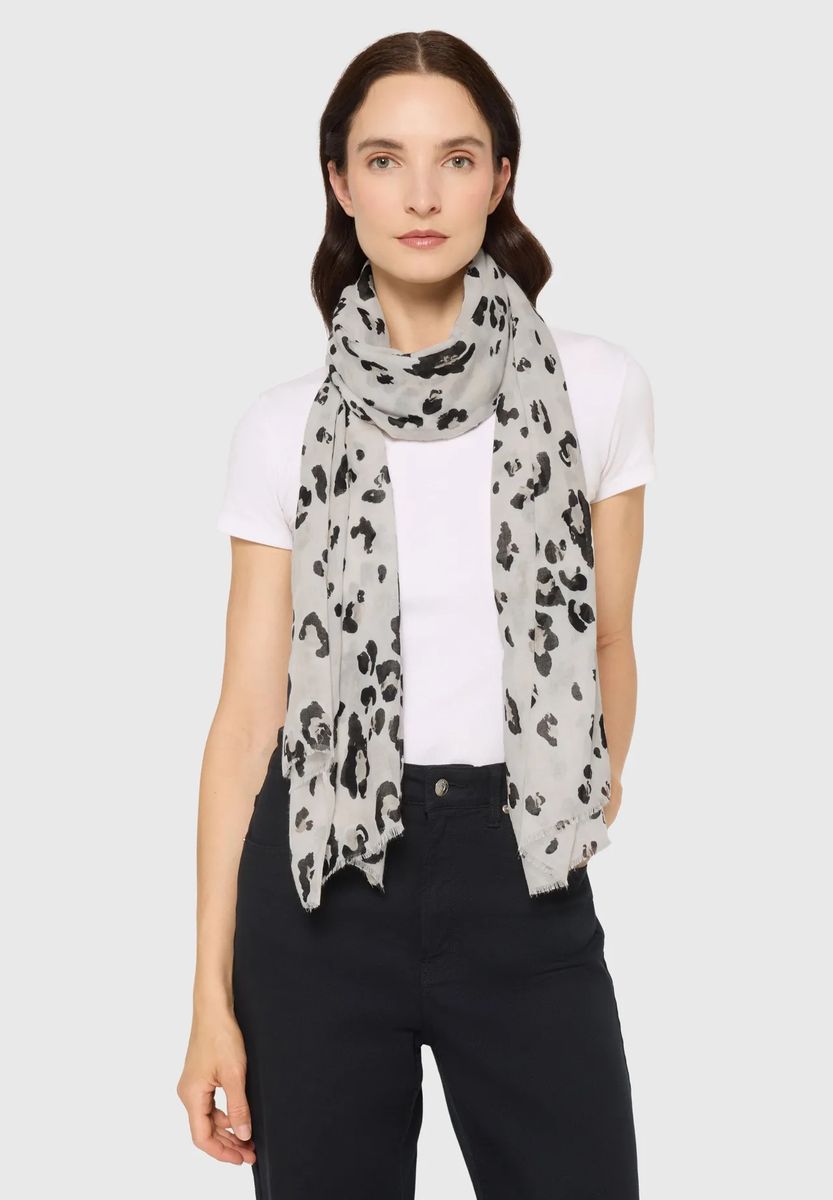 Leichtes Tuch mit Animal-Print