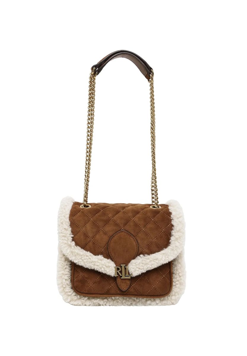 Bradley Gesteppte Wildleder Schultertasche