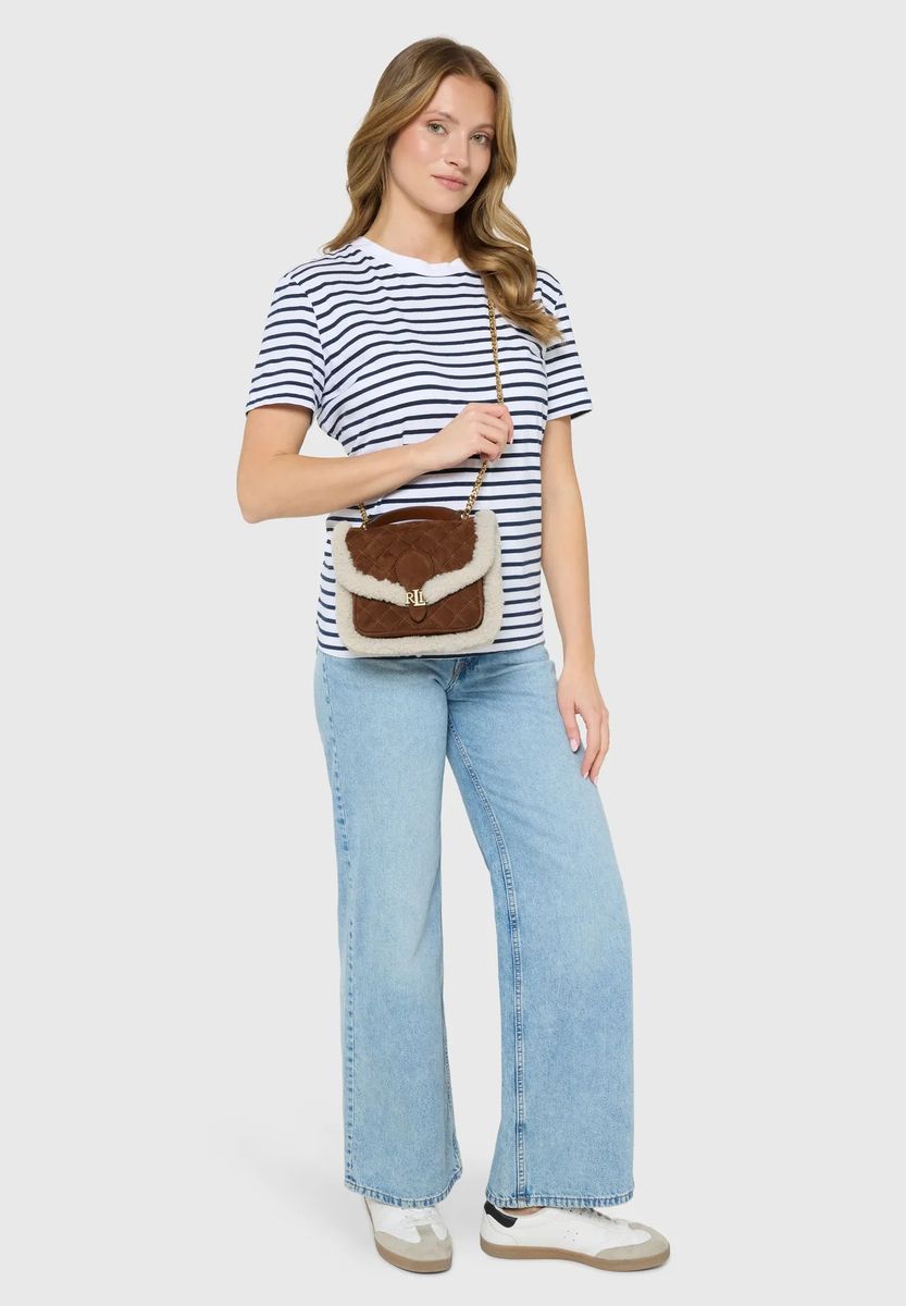 Bradley Gesteppte Wildleder Schultertasche