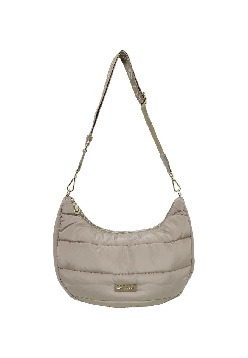 Gesteppte wattierte Halbmond-Tasche