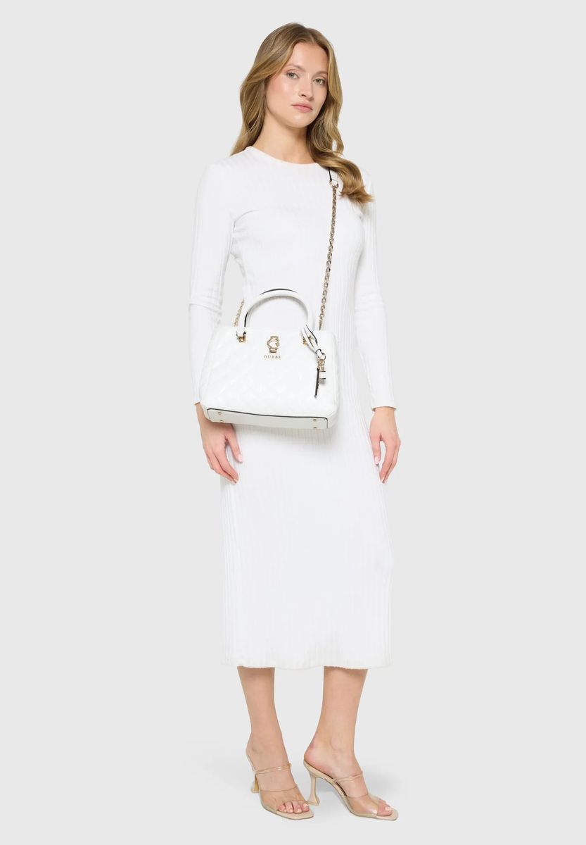 Elegante gesteppte Tasche aus Kunstleder