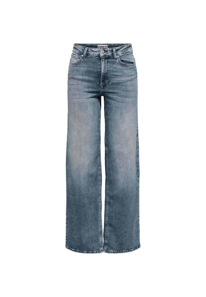 High Waist Weite Jeans