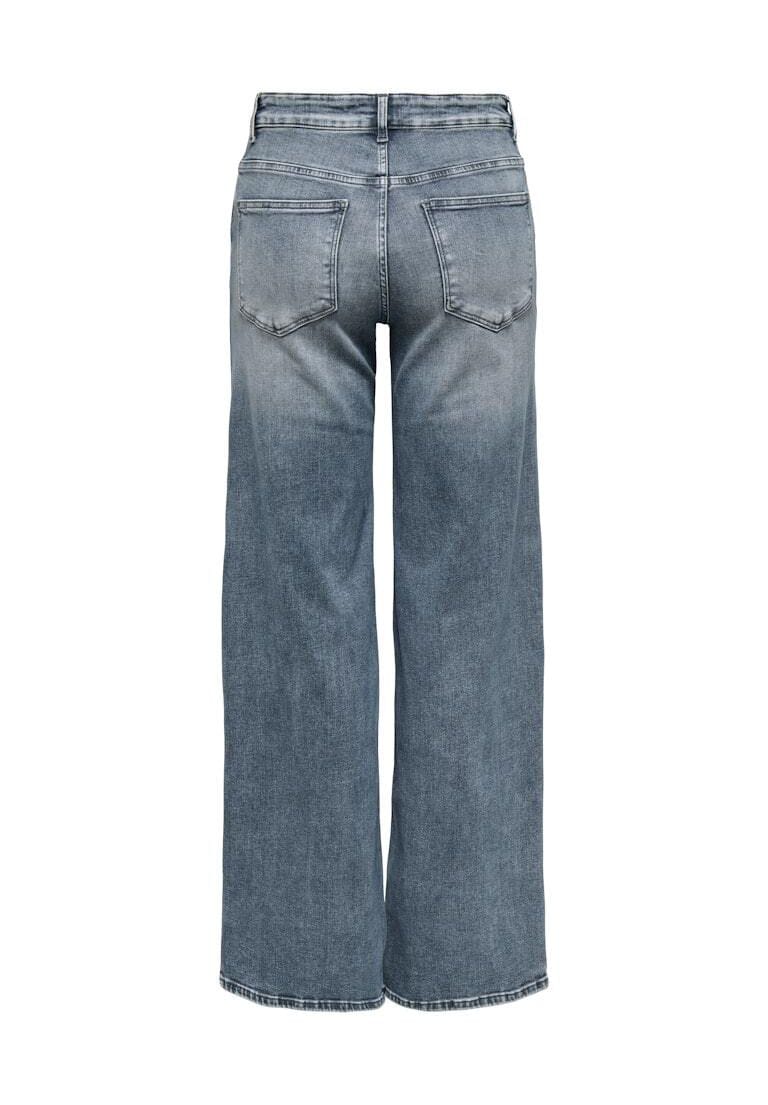 High Waist Weite Jeans