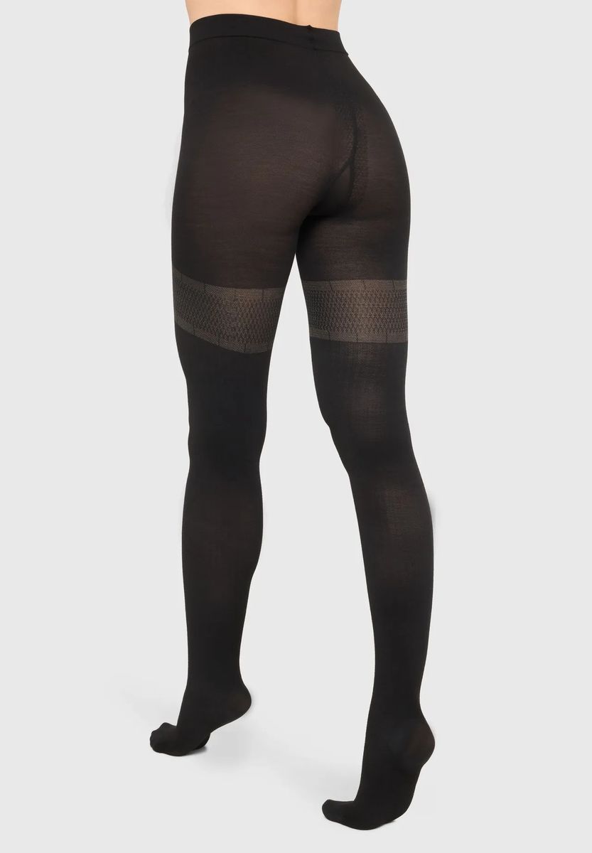 Nachhaltige Merinowolle Shaping Strumpfhose