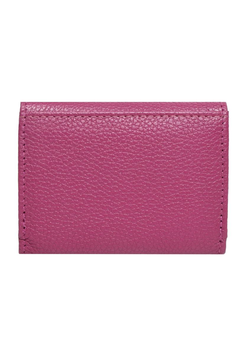 Kompakte Geldbörse mit Narbenstruktur