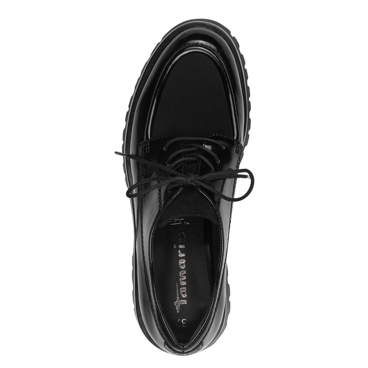 Schnürschuhe mit markanter Profilsohle
