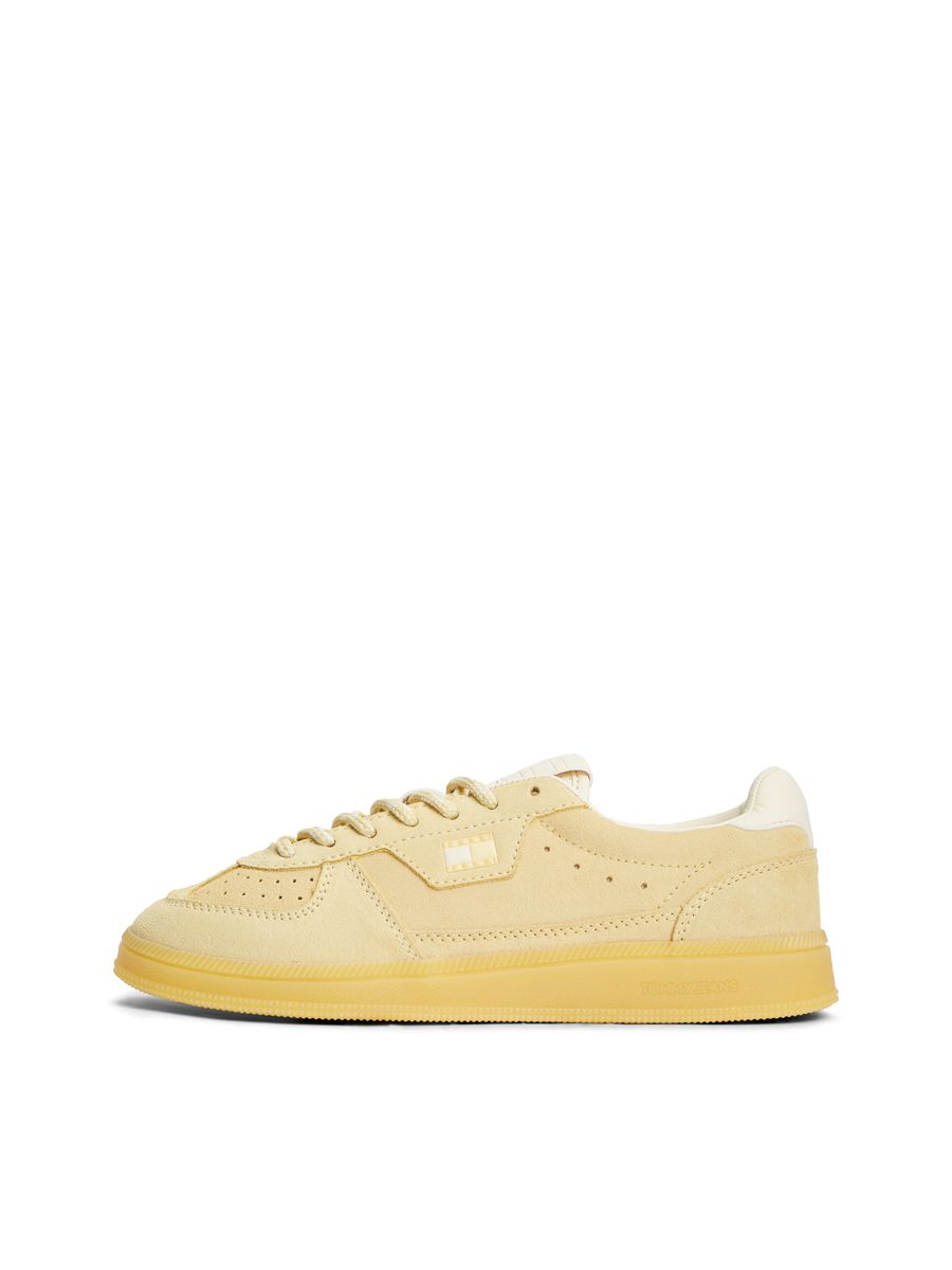 Wildleder-Sneaker mit Gummisohle