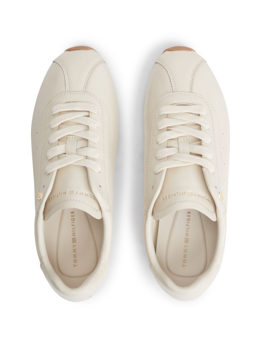 Minimalistische Low-Top Leder-Sneaker