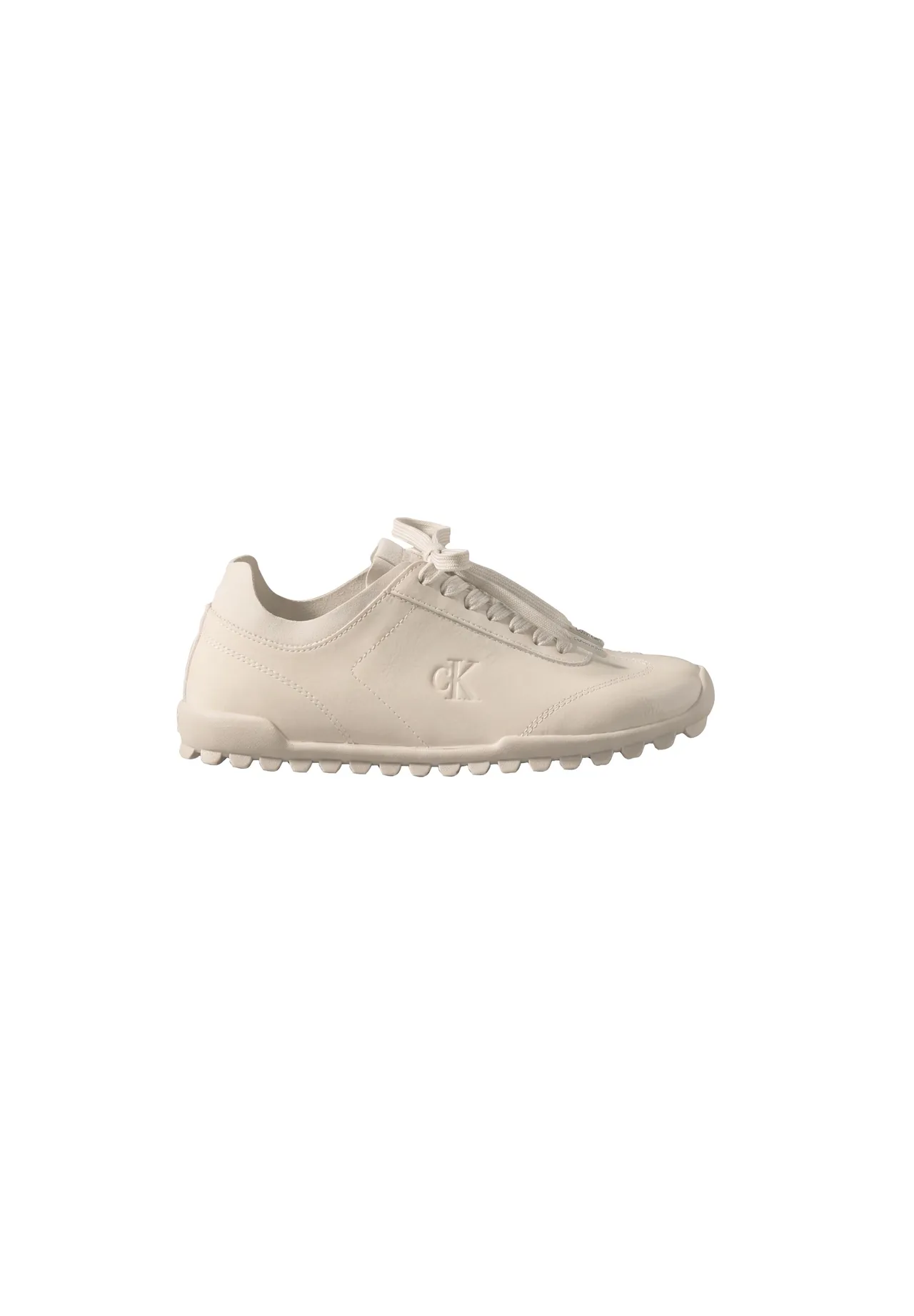 Minimalistische Low-Top-Sneaker aus Kunstleder
