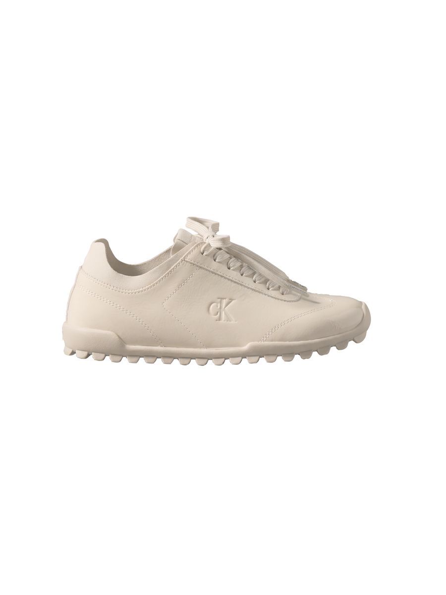 Minimalistische Low-Top-Sneaker aus Kunstleder
