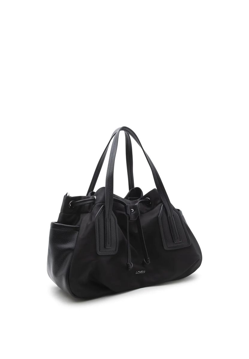 Vielseitige Beuteltasche aus Kunstleder