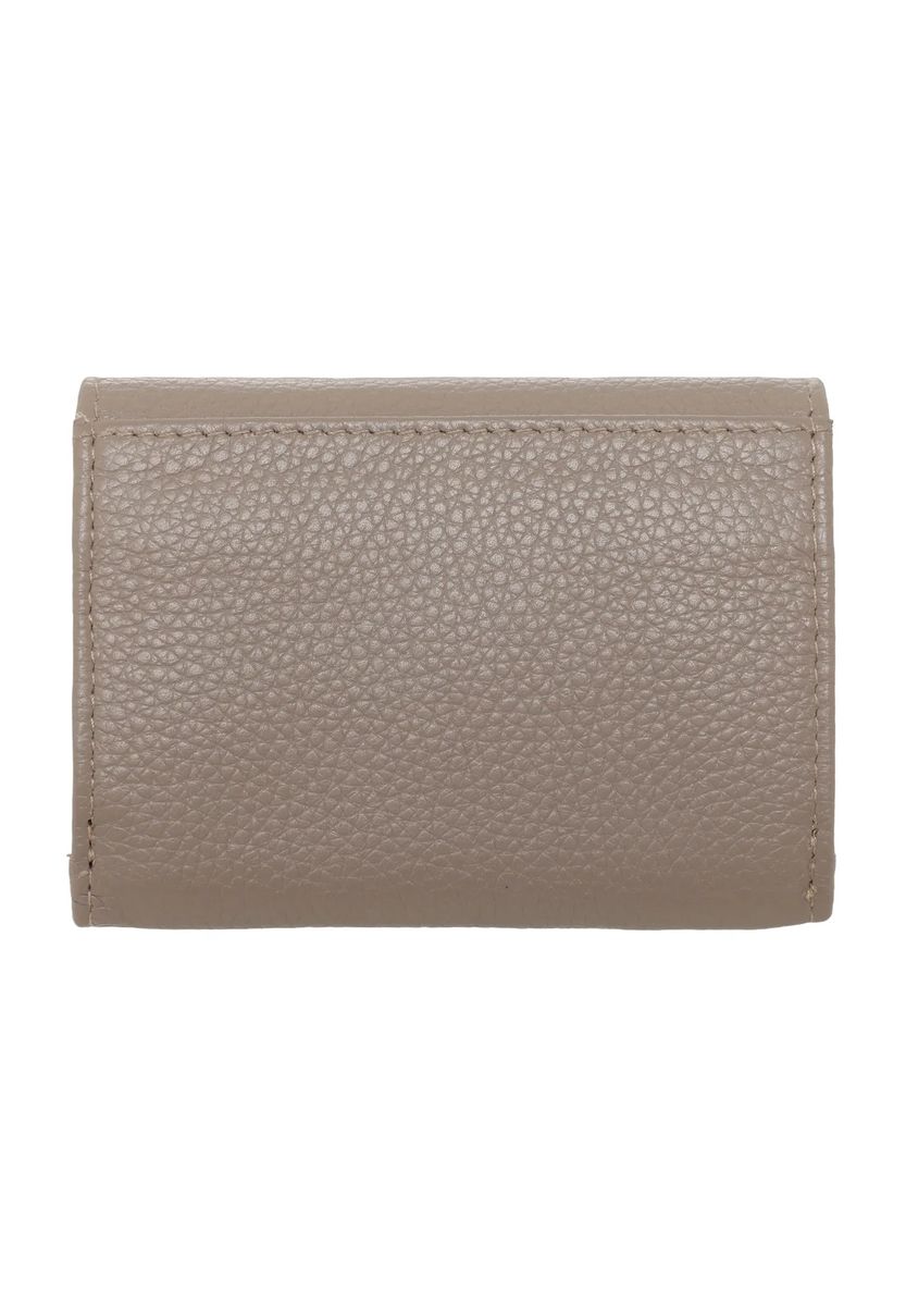 Elegante Brieftasche aus genarbtem Leder