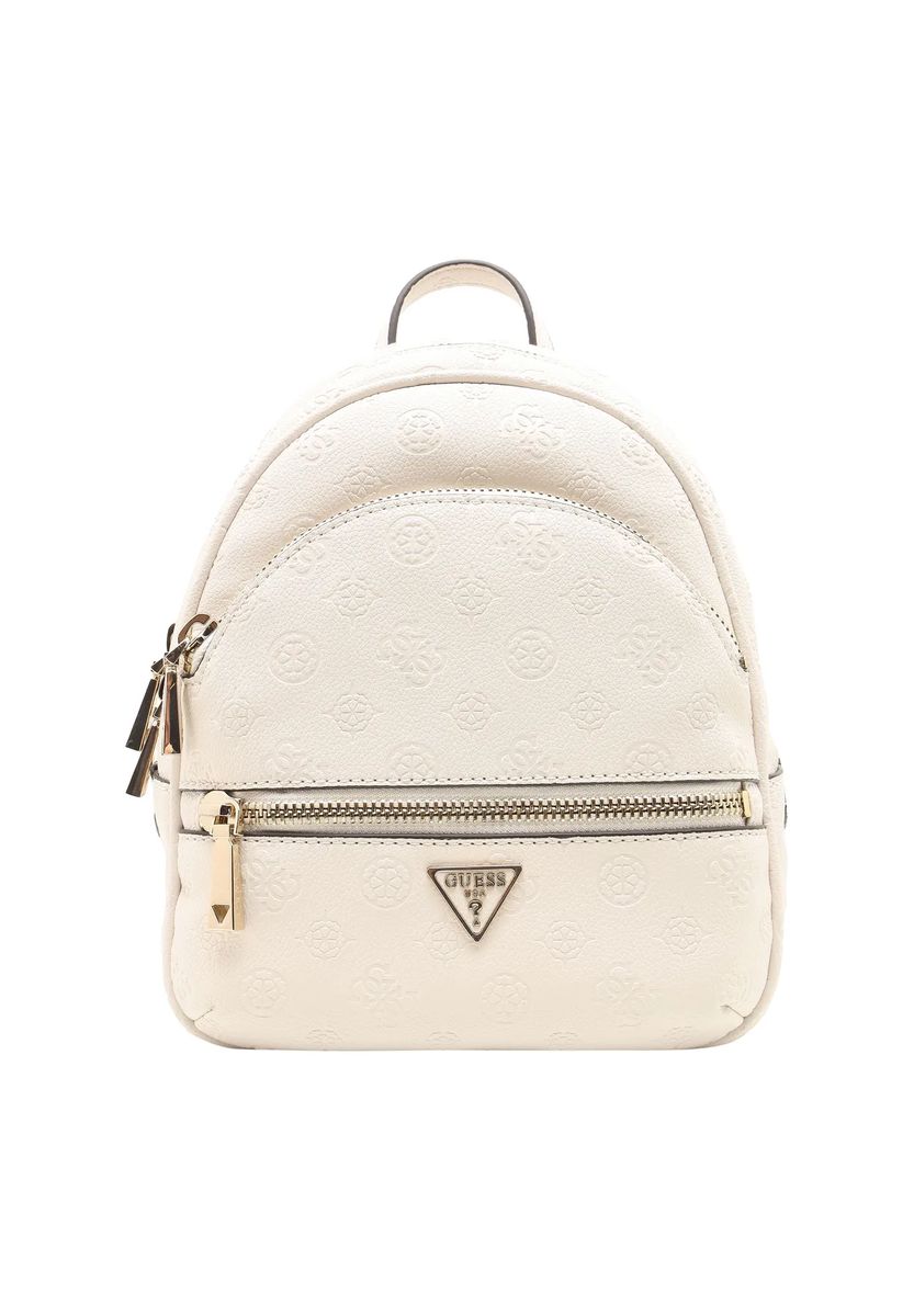 Kompakter Rucksack mit Logo-Prägung