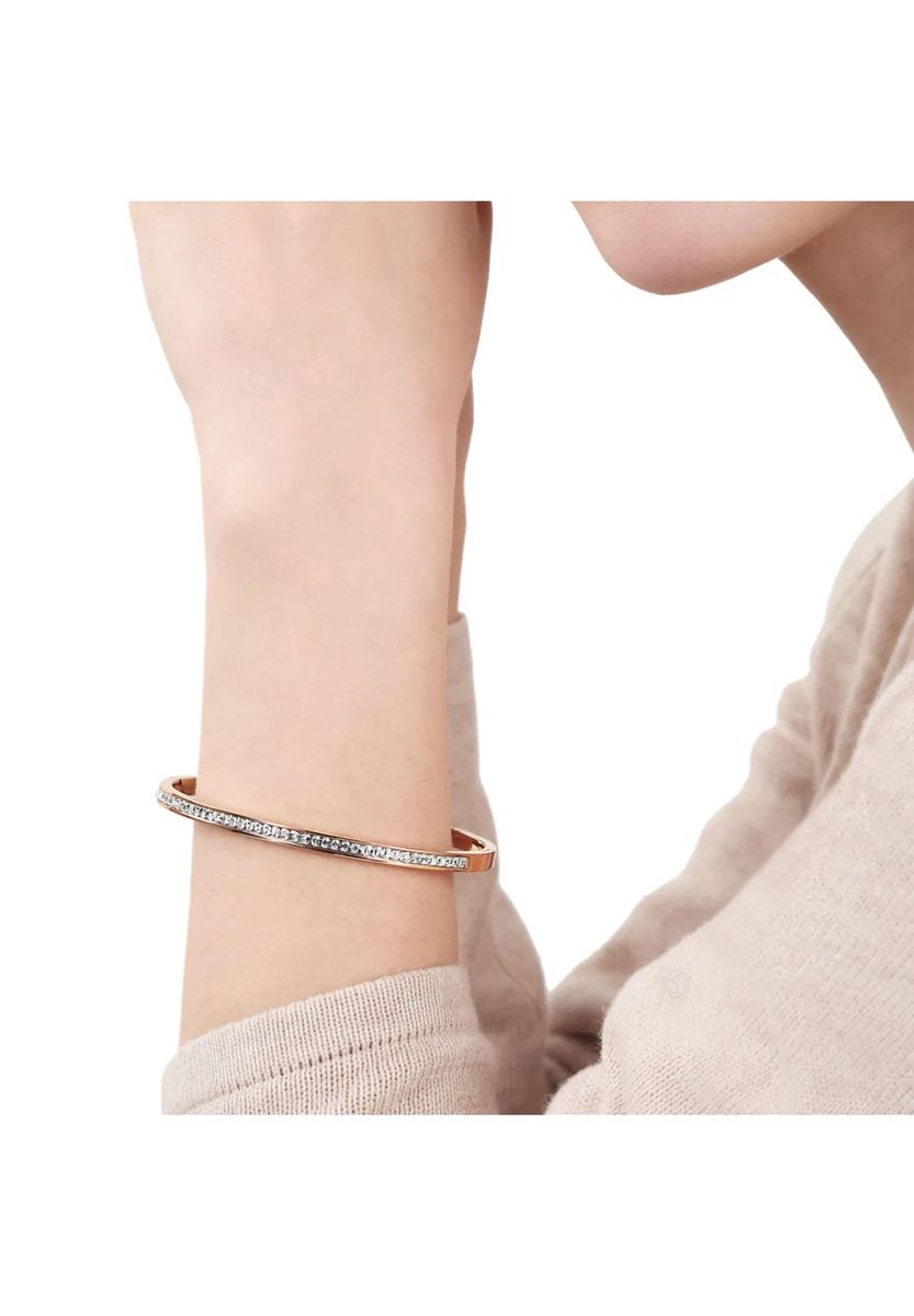 Eleganter Armreif mit Kristallbesatz