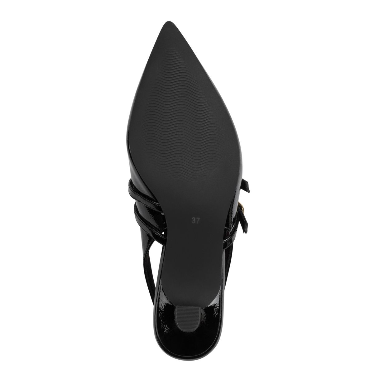 Spitze Slingpumps mit Doppelriemchen