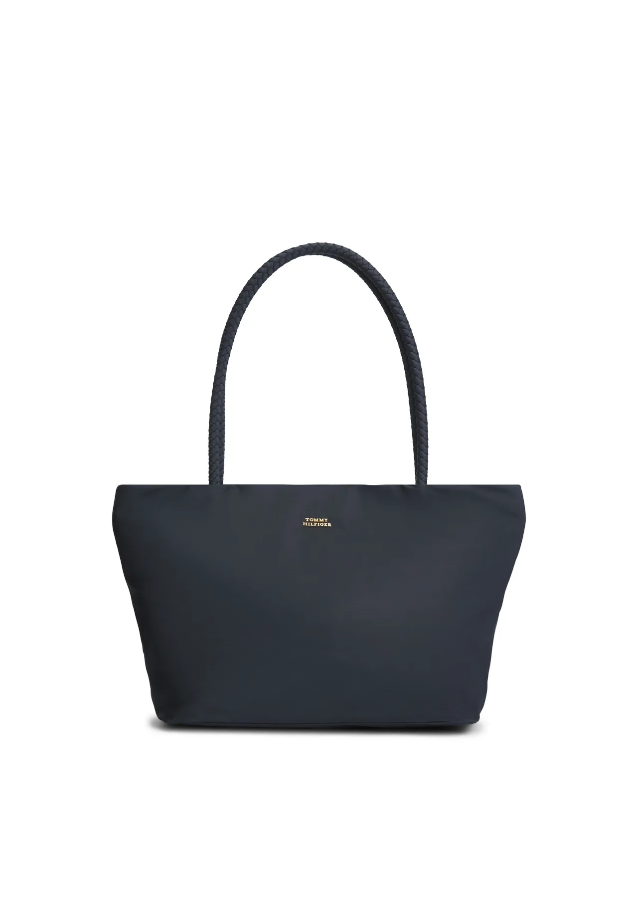 Nylon-Shopper mit geflochtenen Henkeln