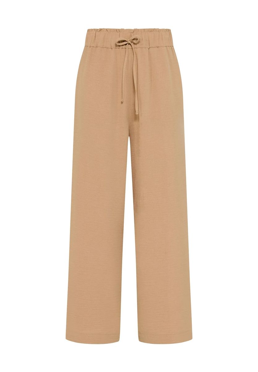 Weite Culotte mit Kordelzug