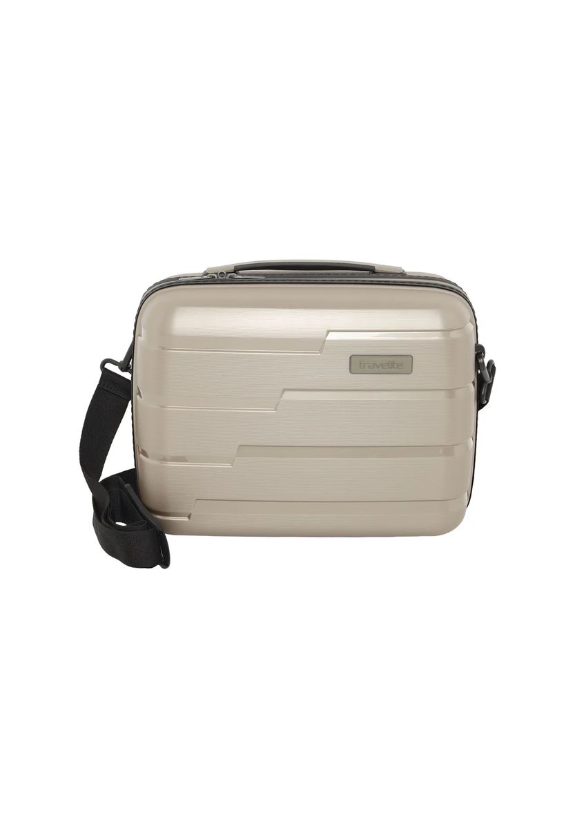Geripptes Hartschalen-Beautycase