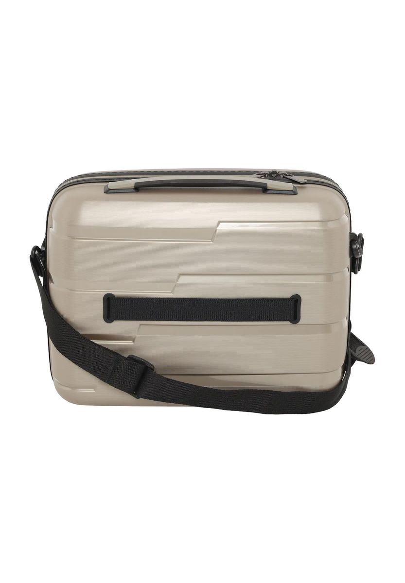 Geripptes Hartschalen-Beautycase