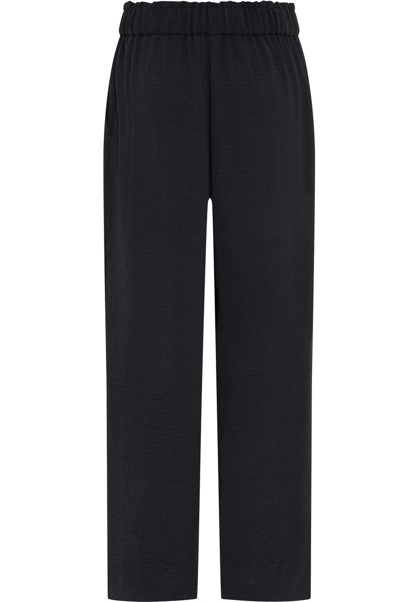 Lockere Stoffhose mit Tunnelzug