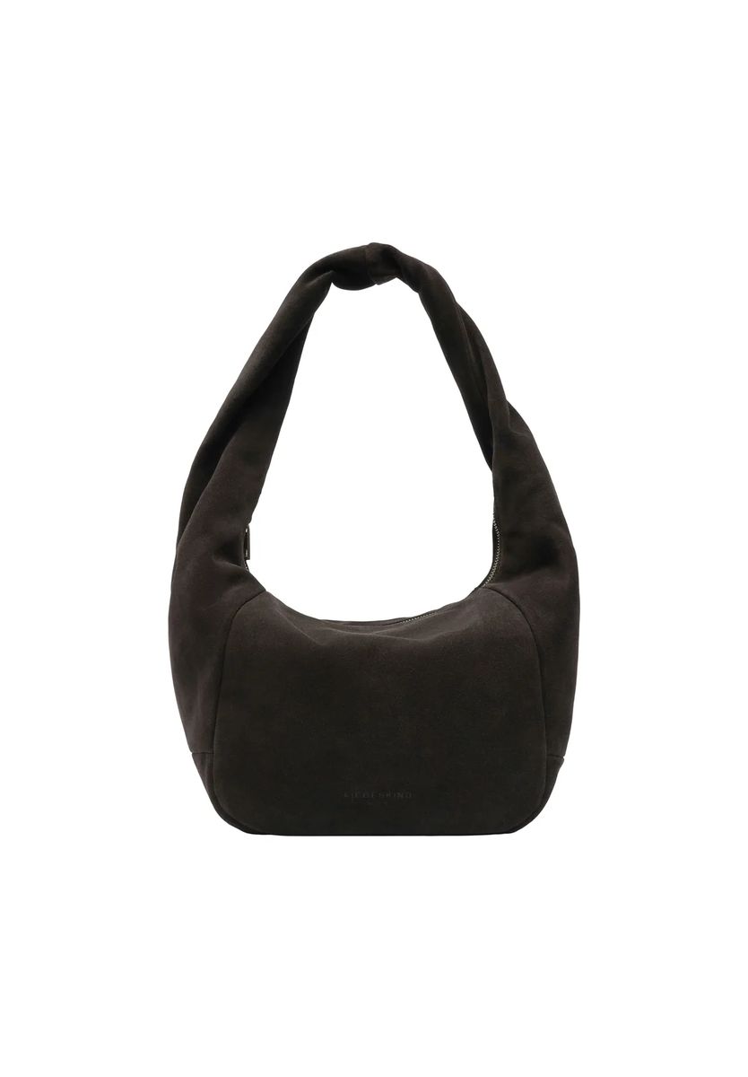 Elegante Schultertasche aus Wildleder