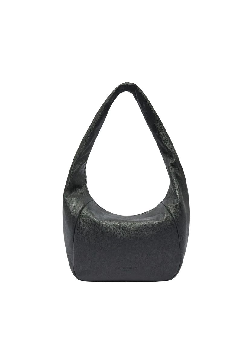 Schultertasche Farrah aus genarbtem Leder