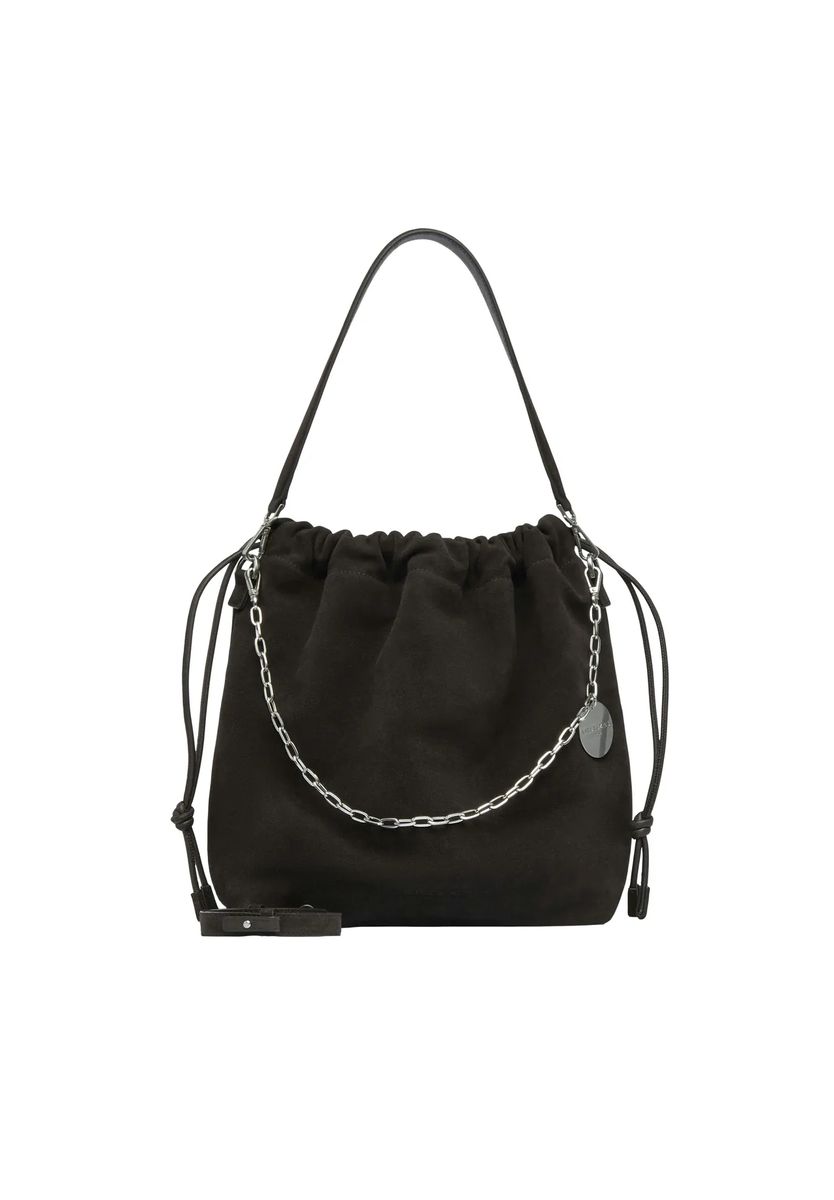 Beuteltasche aus weichem Wildleder