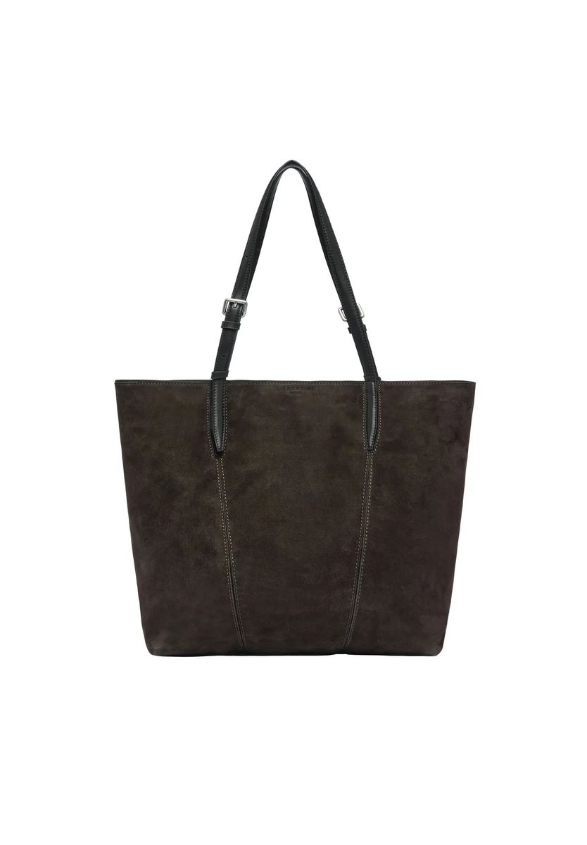 Wildleder-Shopper mit verstellbaren Trägern