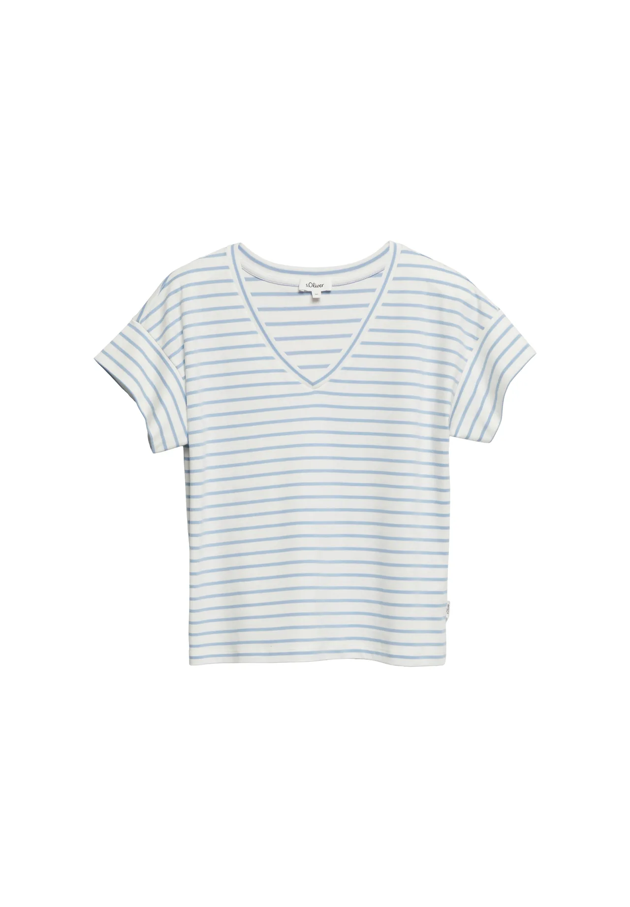 Gestreiftes Relaxed-Fit T-Shirt