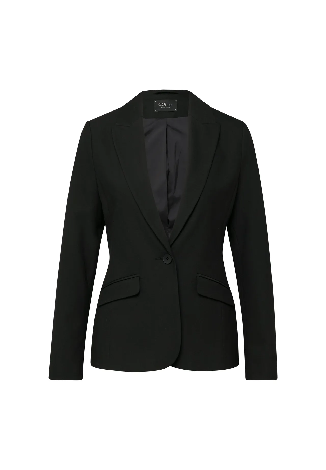 Eleganter taillierter Einknopf-Blazer