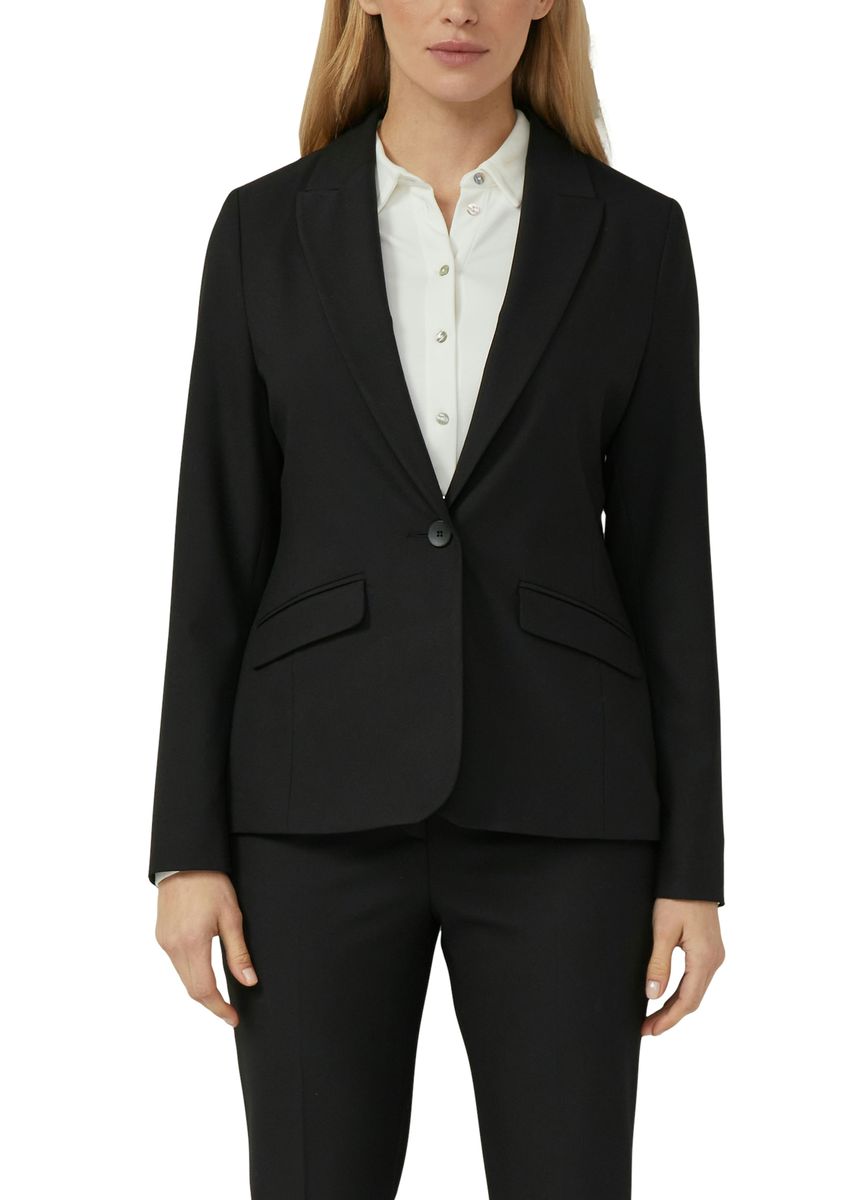 Eleganter taillierter Einknopf-Blazer