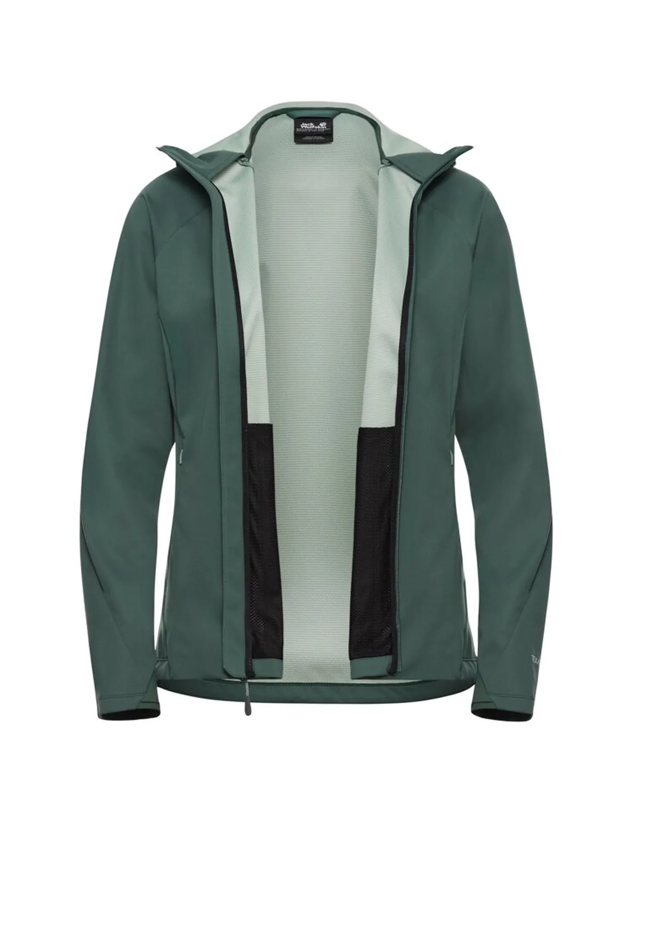 Leichte Funktionsjacke mit Kapuze
