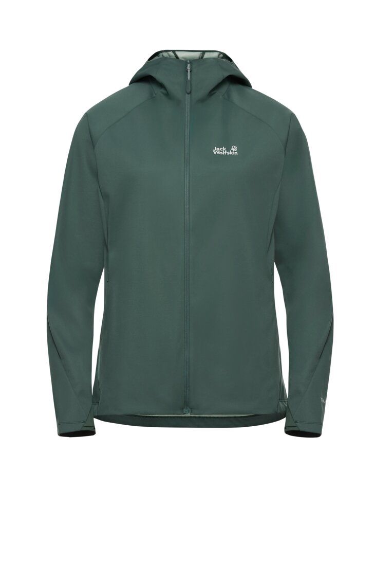 Leichte Funktionsjacke mit Kapuze