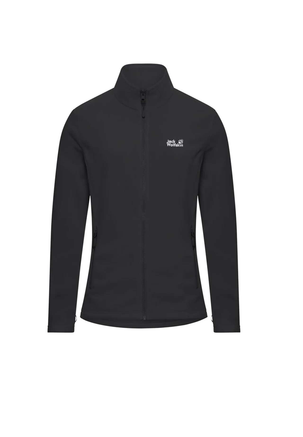 Leichte Fleecejacke mit Stehkragen