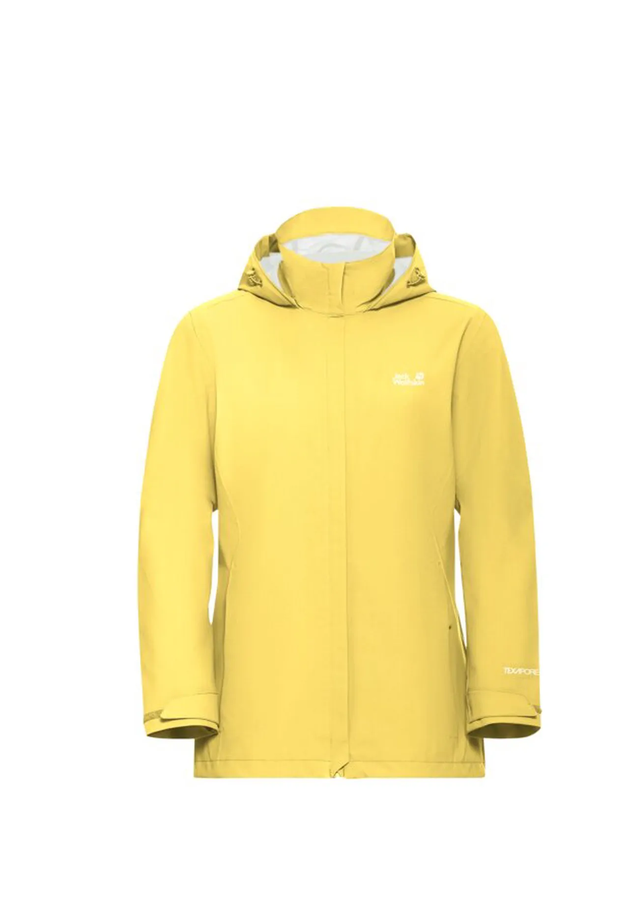 Outdoor-Regenjacke mit Kapuze
