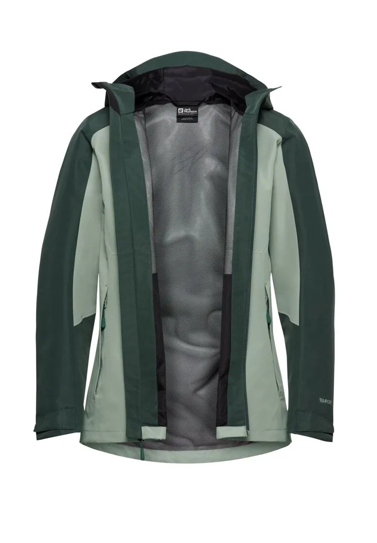 Zweilagige funktionelle Outdoor-Jacke