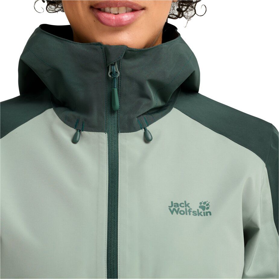 Zweilagige funktionelle Outdoor-Jacke