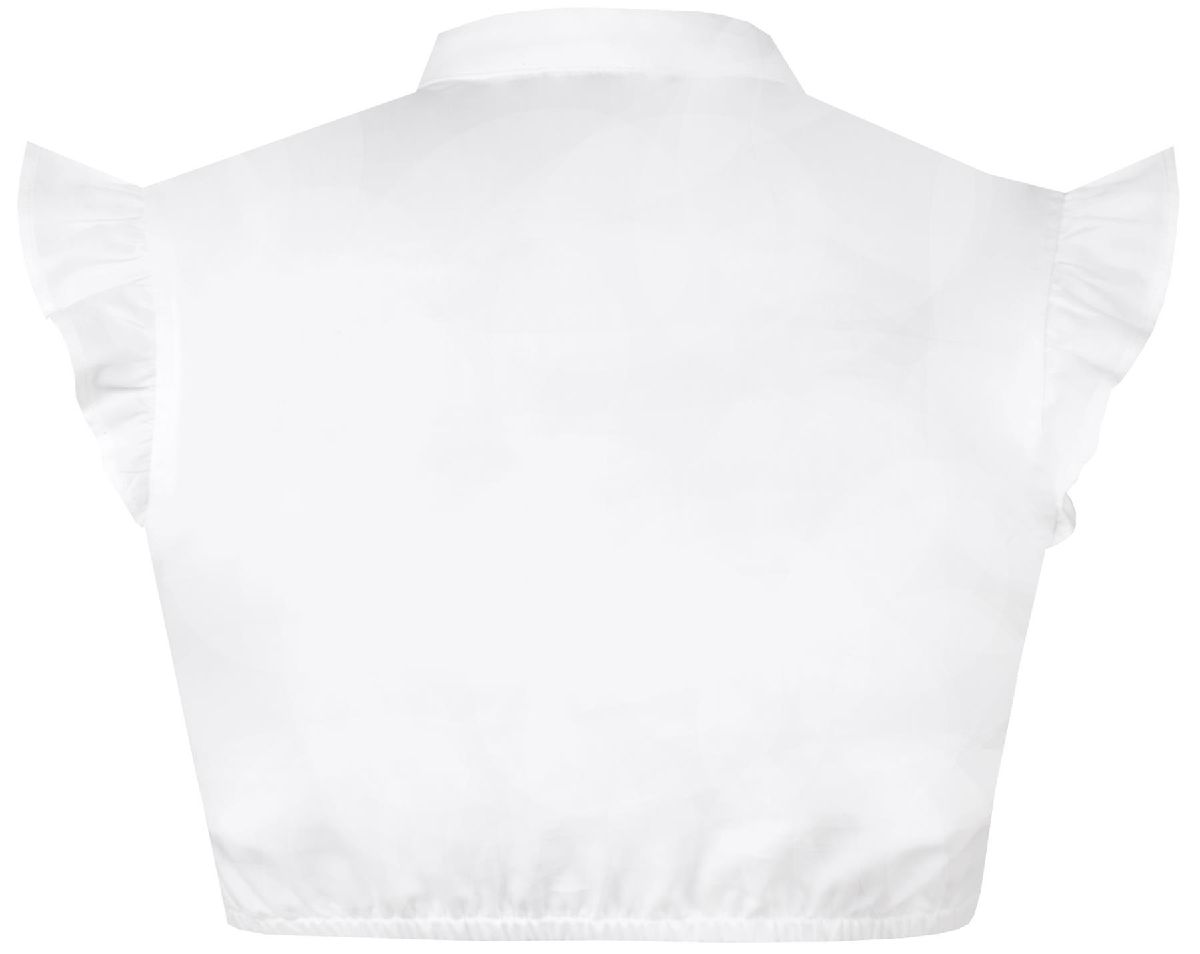 Dirndlbluse mit Rüschenärmeln