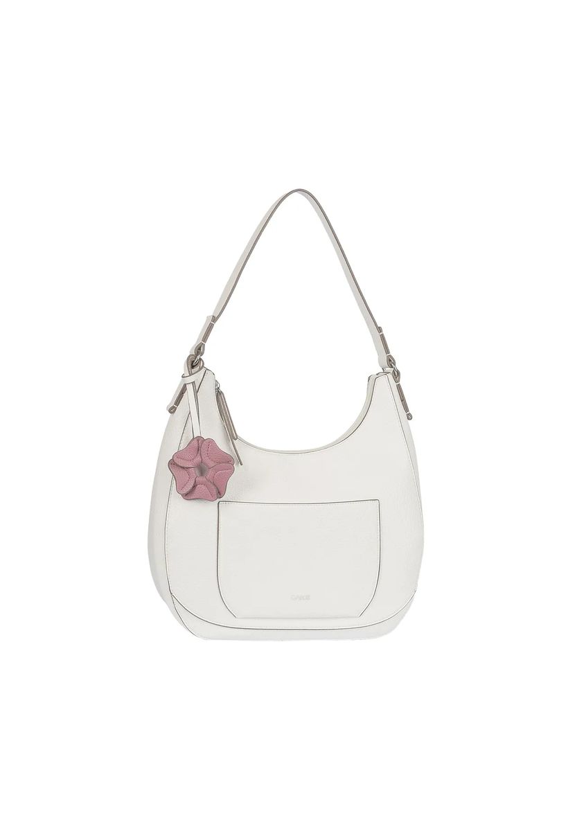 Elegante Schultertasche in Halbmondform